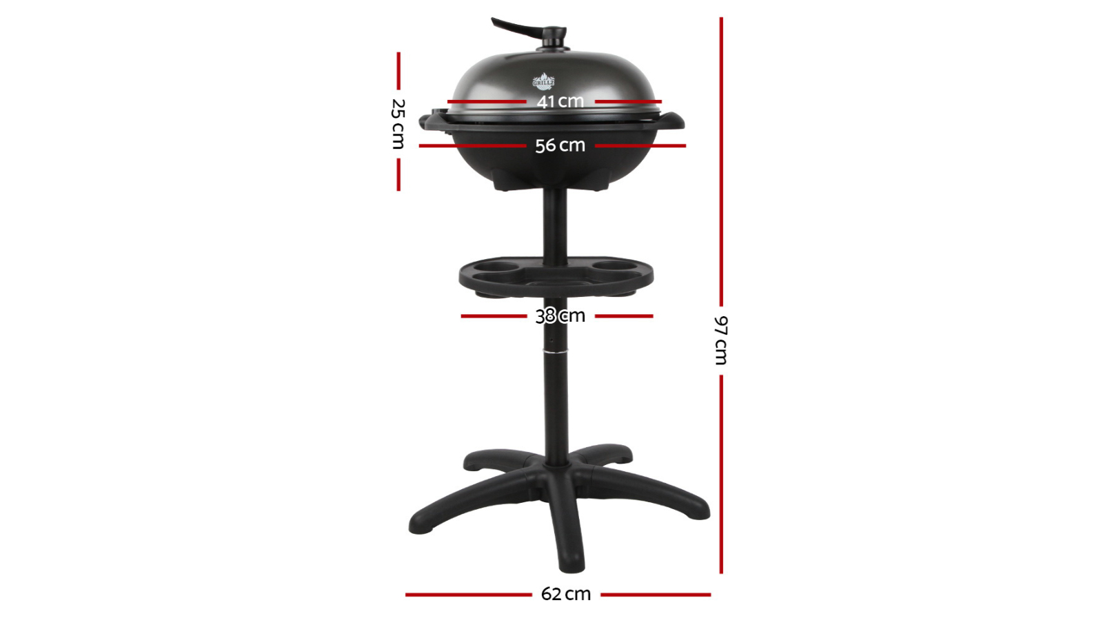 Grillz BBQ Grill Electric Smoker Harvey Norman