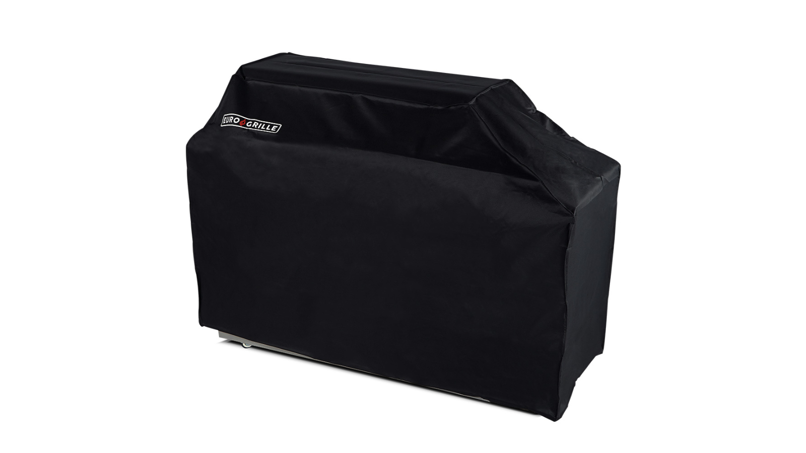 EuroGrille 8 Burner Double Hood BBQ Waterproof Cover - Black