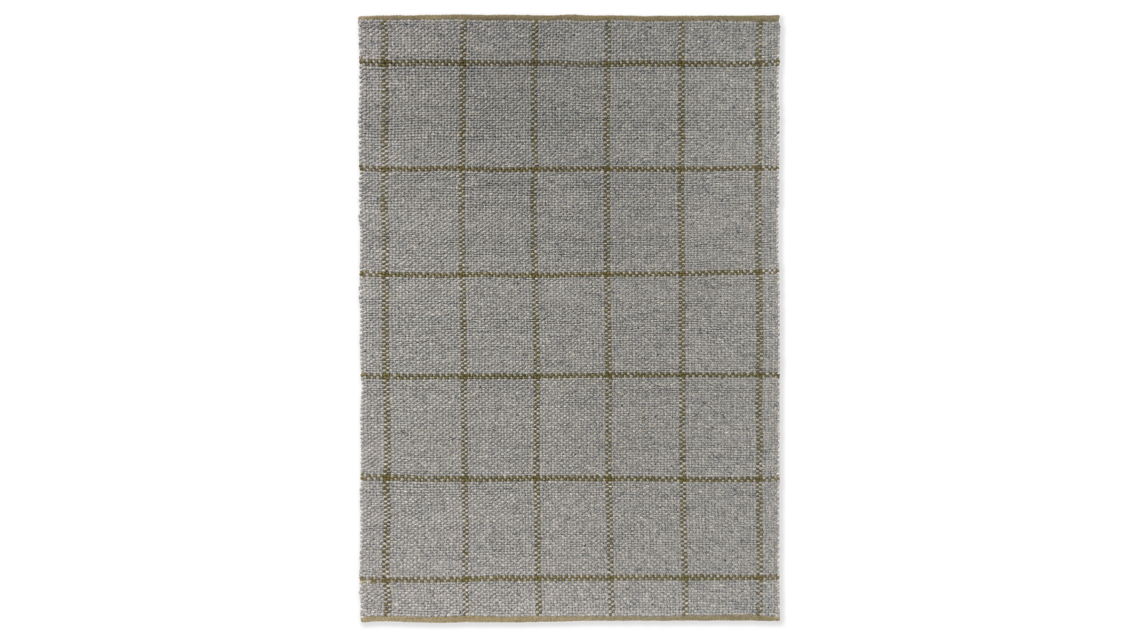 Brink & Campman Craft Matter Check Slate 049104 Rug