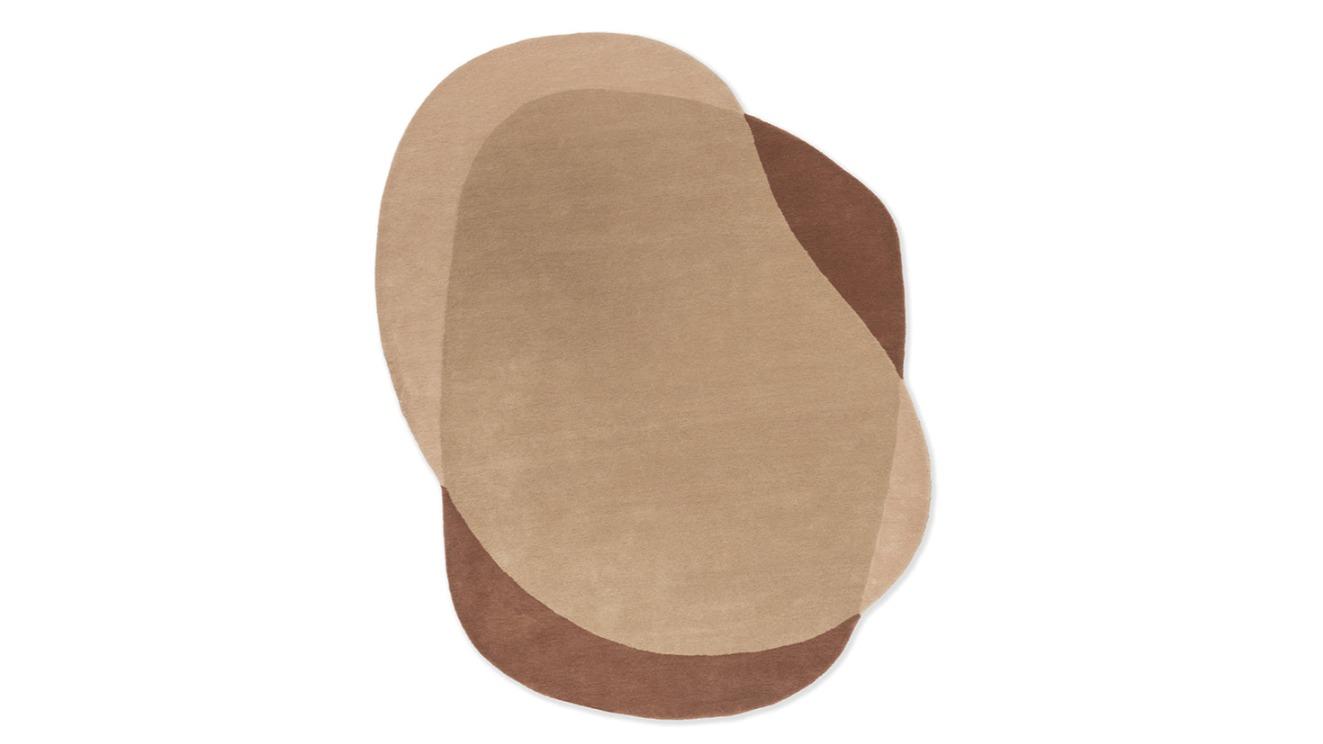 Brink and Campman 087801 Element Moore Caramel Rug - 184 x 140cm