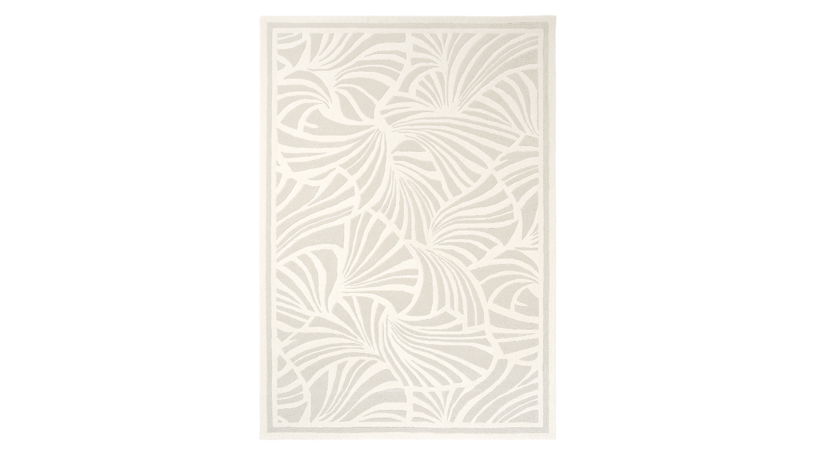 Florence Broadhurst Japanese Fans Ivory 039301 Rug