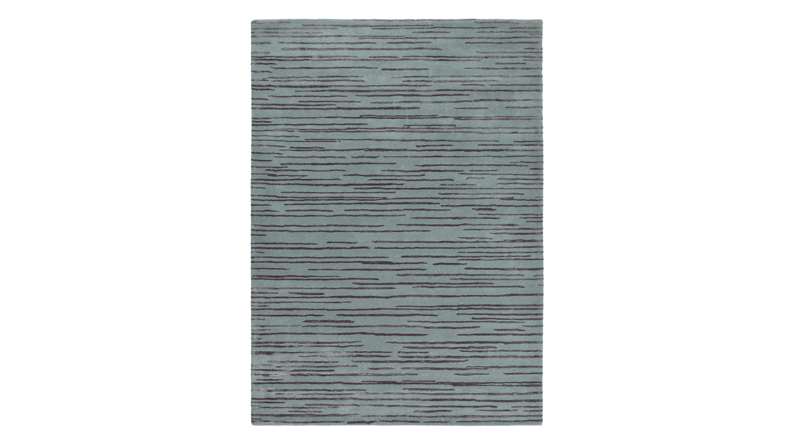 Florence Broadhurst Slub Charcoal Rug