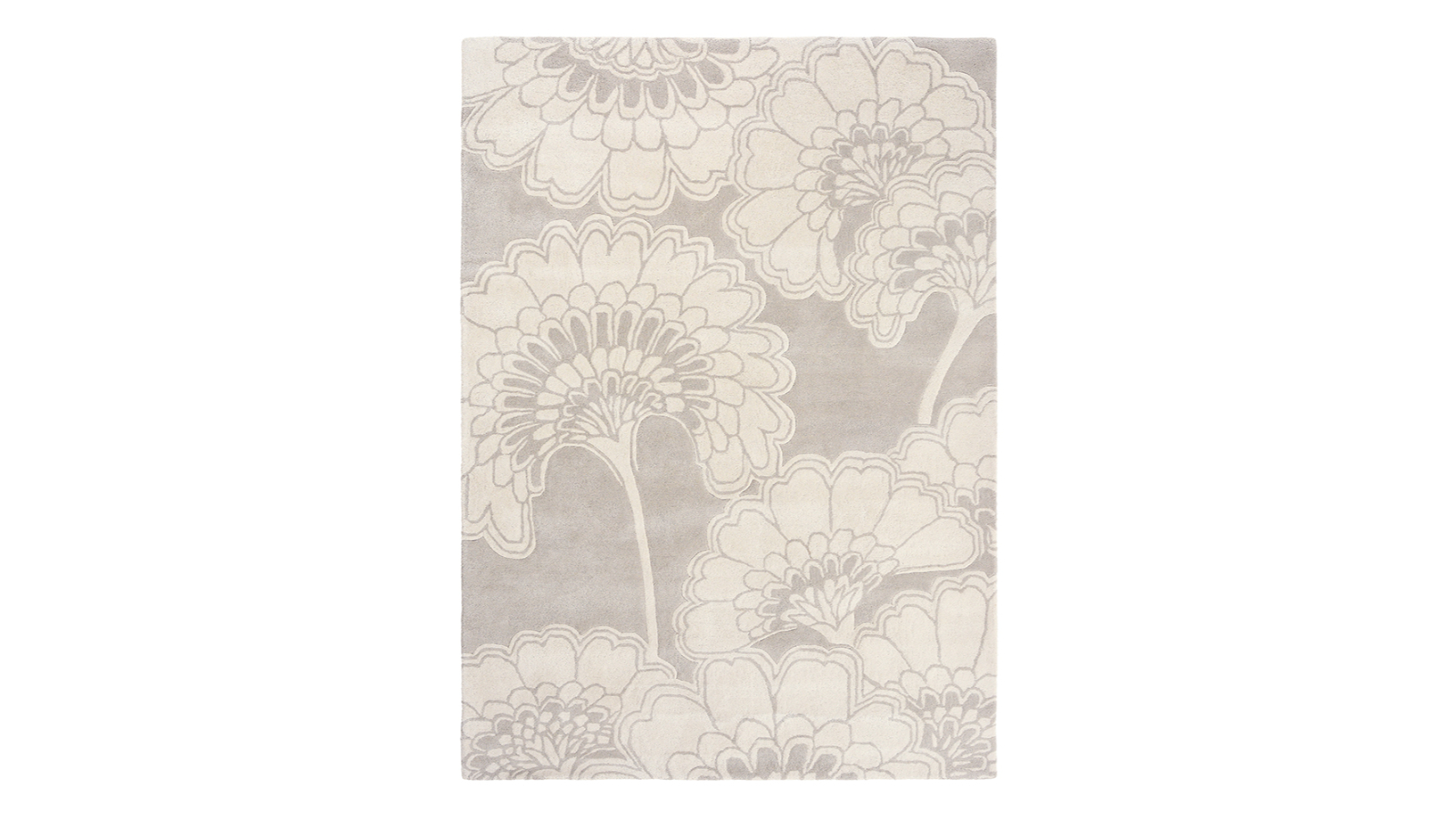 Florence Broadhurst Japanese Floral Oyster Rug