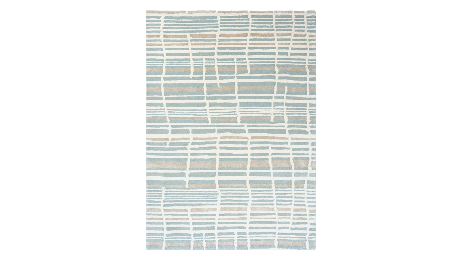 Florence Broadhurst Tortoiseshell Stripe Jade Rug