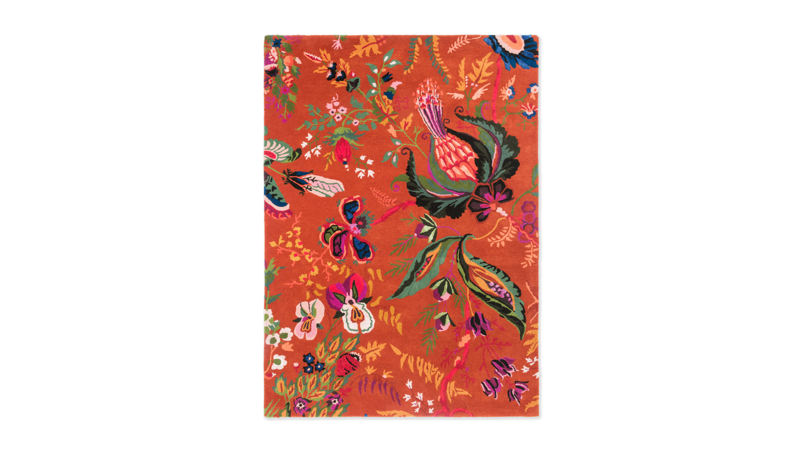 Harlequin Wonderland Floral Amber/Lapis 144713 Rug