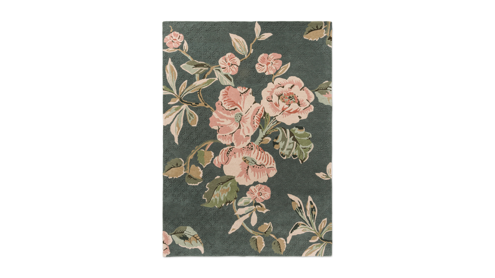 Laura Ashley Aylworth Trail Fern Green 078607 Rug