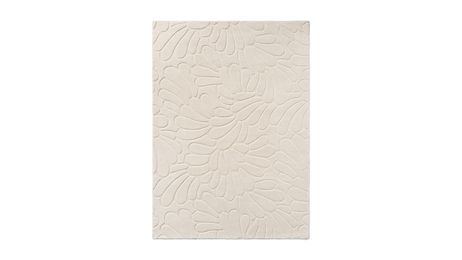 Laura Ashley Coleby Petals Ivory Cream 078809 Rug