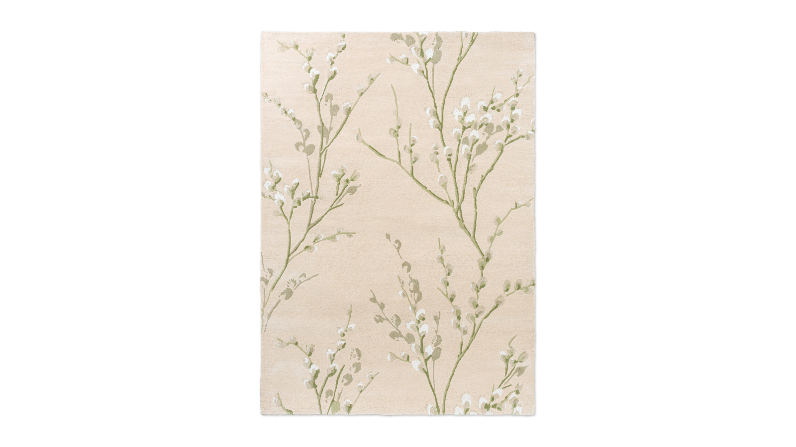 Laura Ashley Pussy Willow Hedgerow Green 079807 Rug - 240 x 170cm