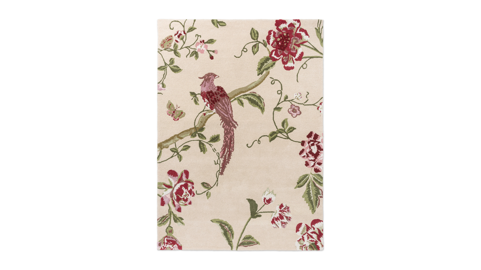 Laura Ashley Summer Palace Cranberry/Grape 081200 Rug
