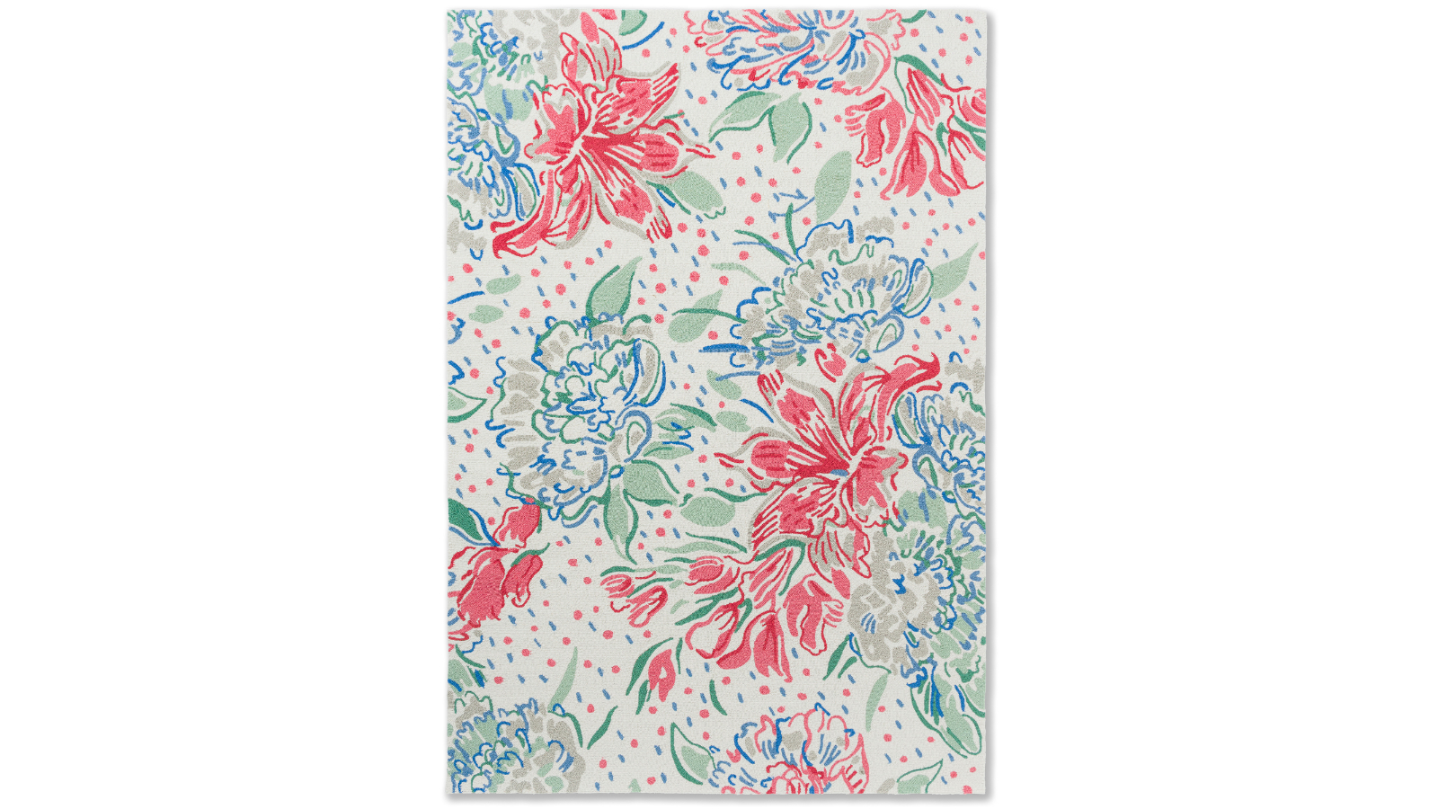 Laura Ashley Lilith Poppy Red Outdoor 480100 Rug