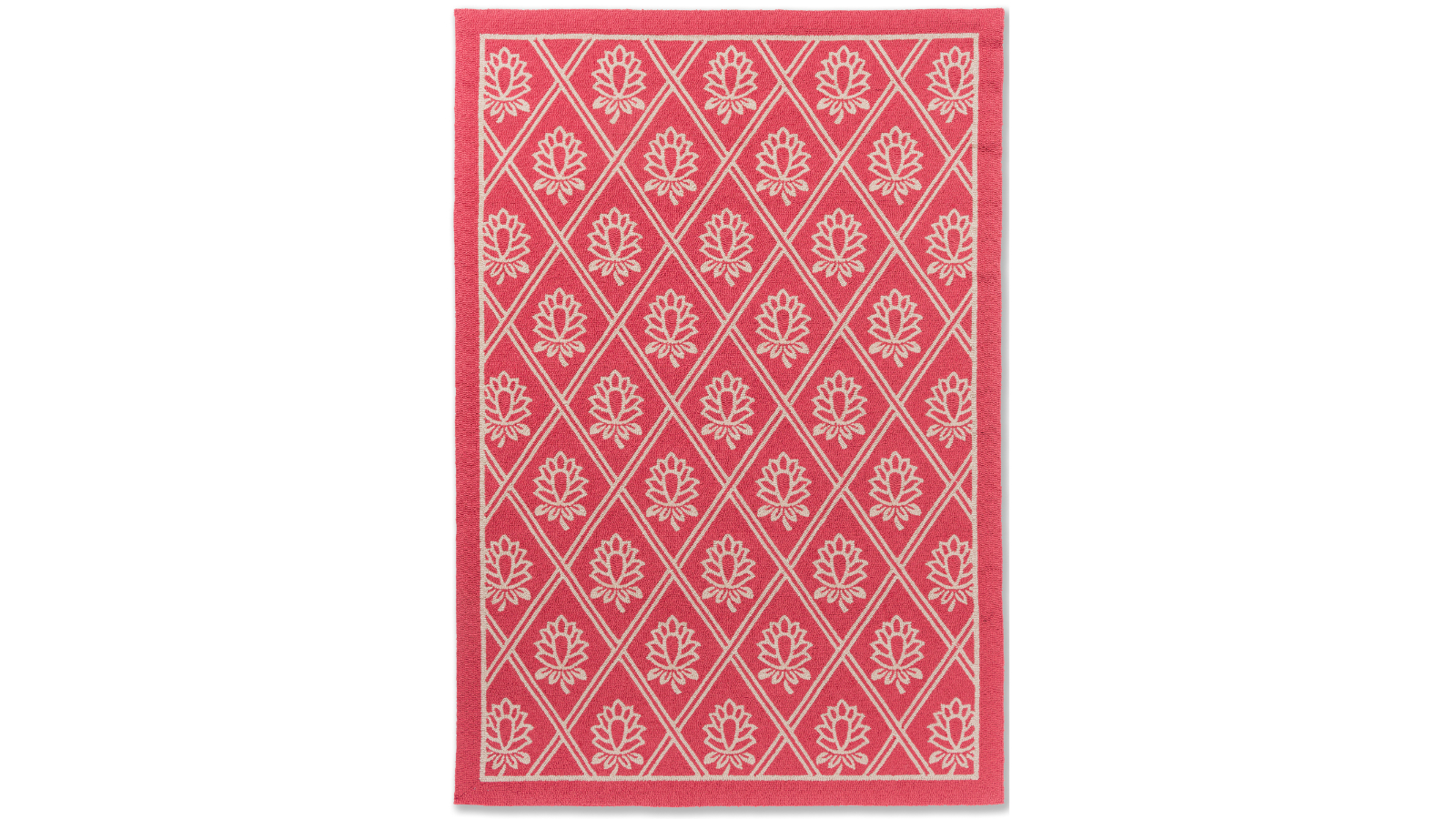 Laura Ashley Porchester Poppy Red Outdoor 480200 Rug