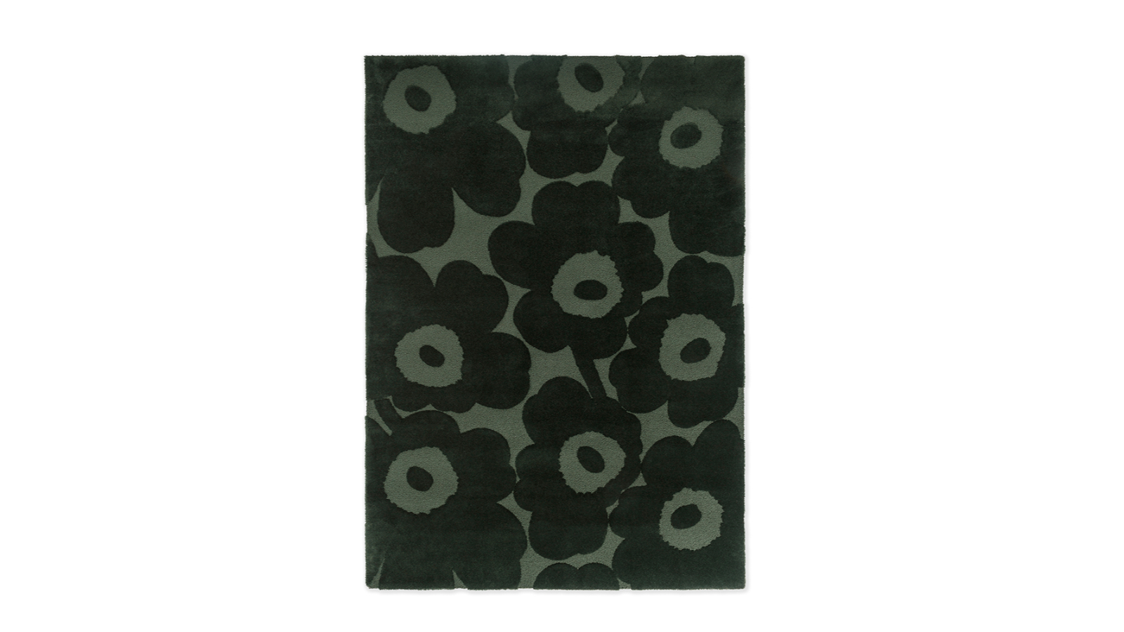 Marimekko Unikko Dark Green 132207 Rug
