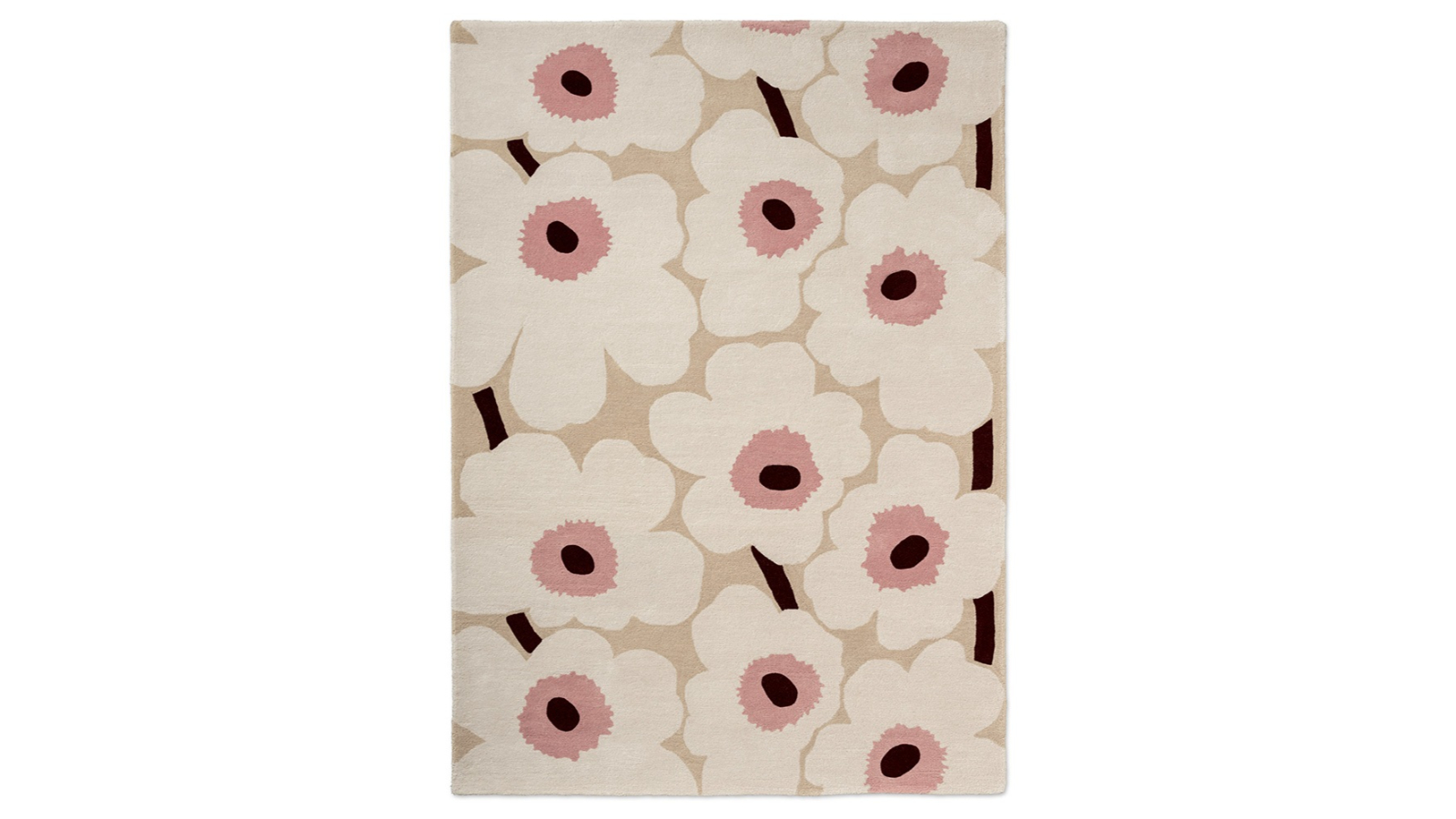 Marimekko Unikko Beige Pink 132402 Rug