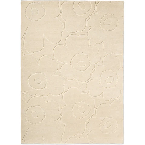 Marimekko Piirto Unikko Natural White 133701 Rug