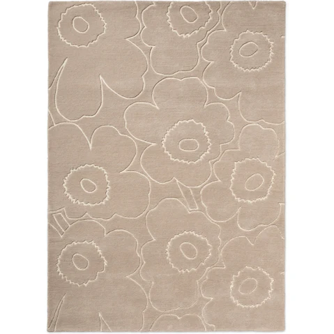 Marimekko Piirto Unikko Greige 133704 Rug