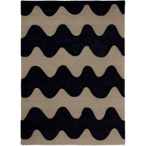 Marimekko Lokki Black 133905 Rug