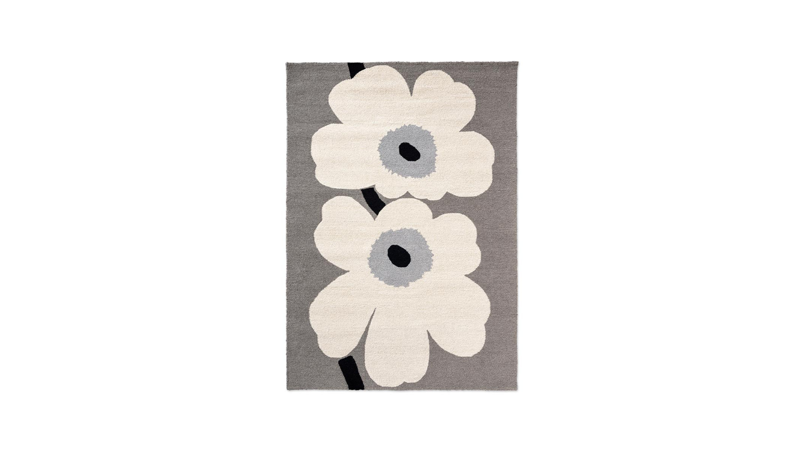 Marimekko Unikko Anniversary Grey Outdoor 433004 Rug