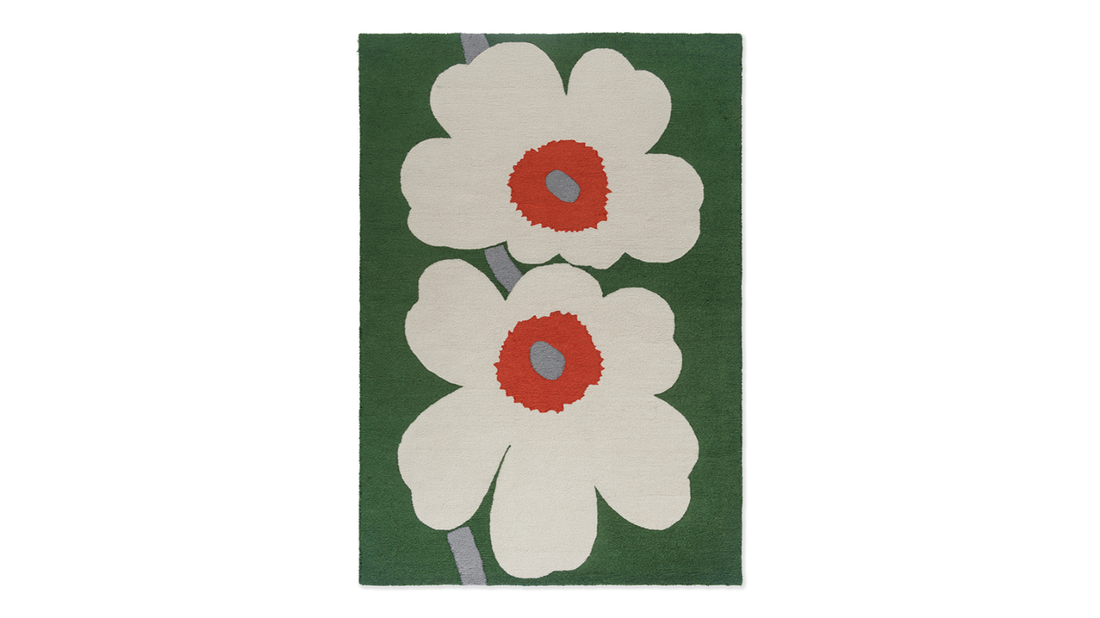 Marimekko Unikko 60th Anniversary Green 433007 Rug
