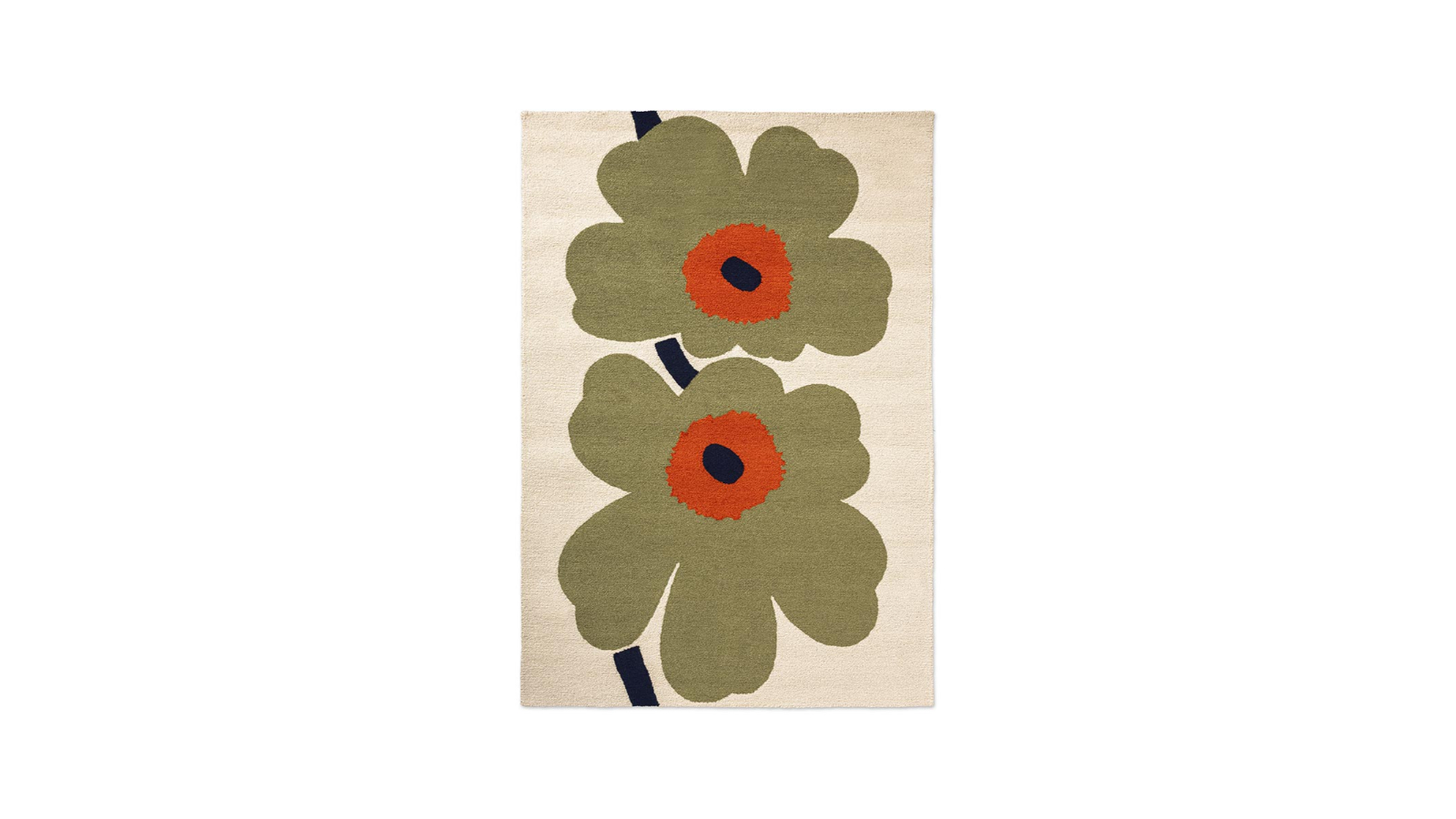 Marimekko Unikko Anniversary Dusty Green Outdoor 433017 Rug