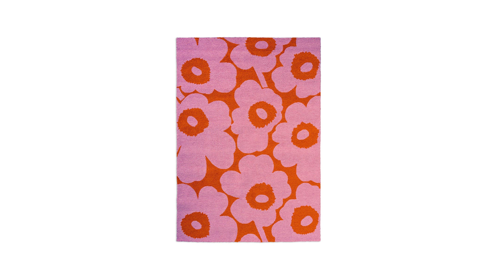 Marimekko Unikko Pink Orange Outdoor 434302 Rug