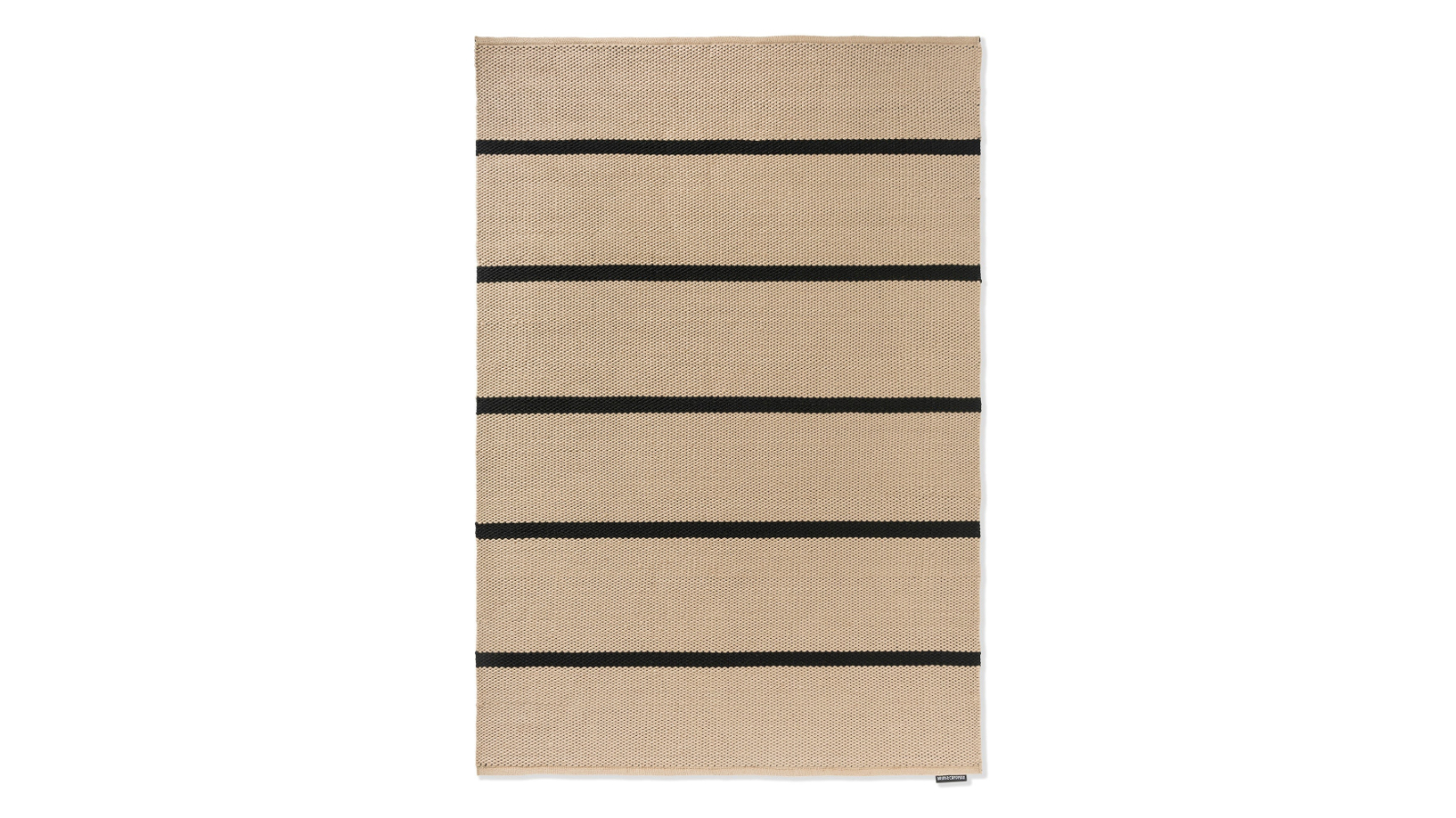 Brink & Campman Deck Charcoal Black Outdoor 496805 Rug