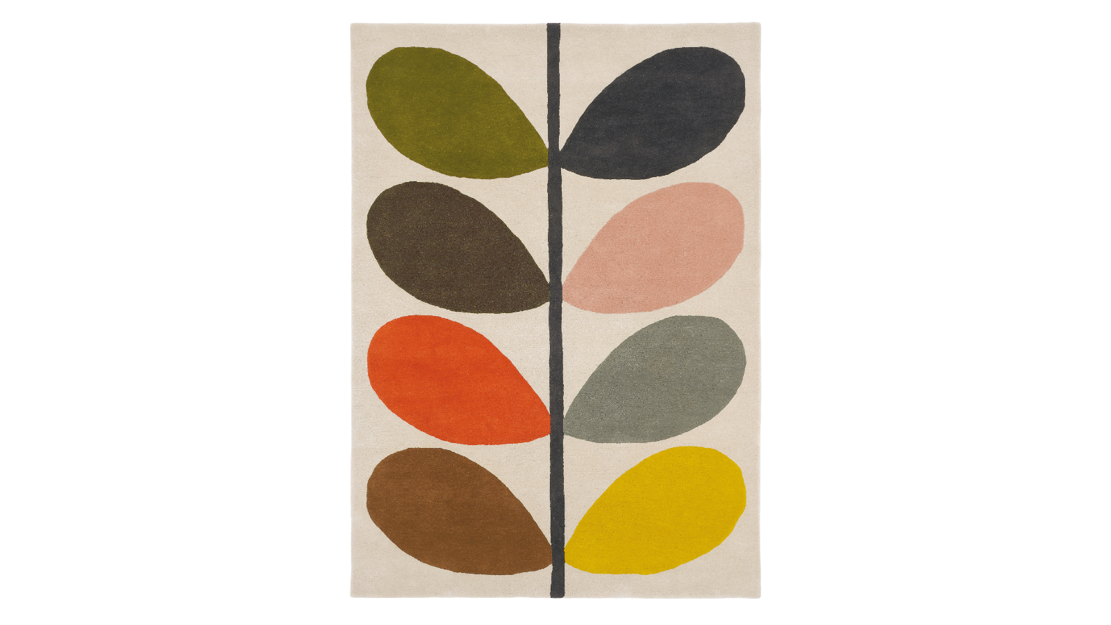 Orla Kiely Giant Multi Stem 059205 Rug - 180 x 120cm