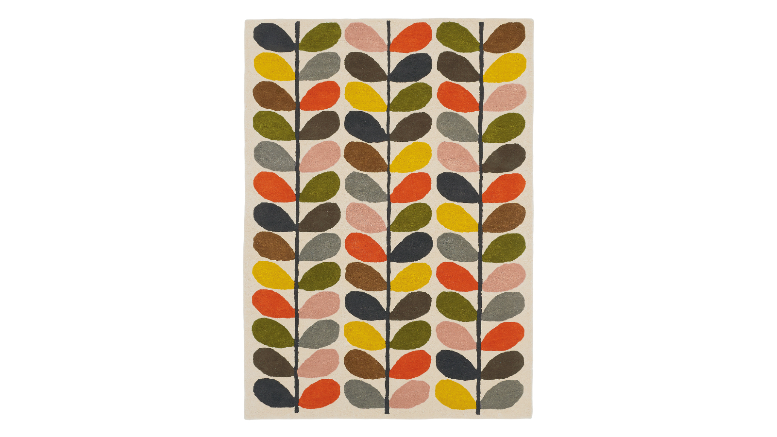 Orla Kiely Classic Multi Stem 059505 Rug - 180 x 120cm