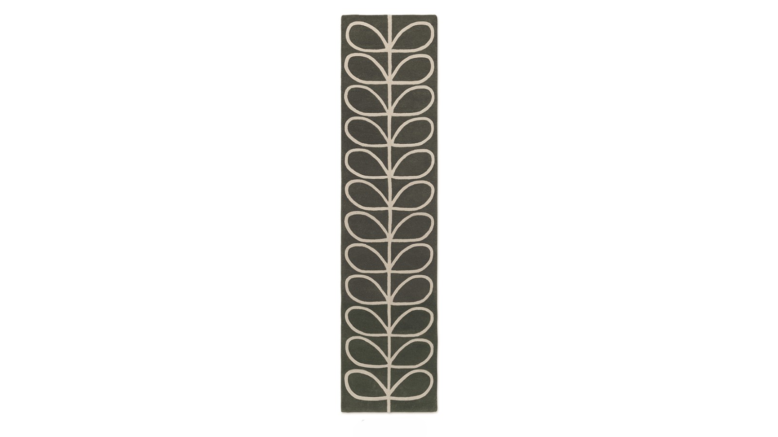 Orla Kiely Linear Stem Slate 060505 Runner Rug
