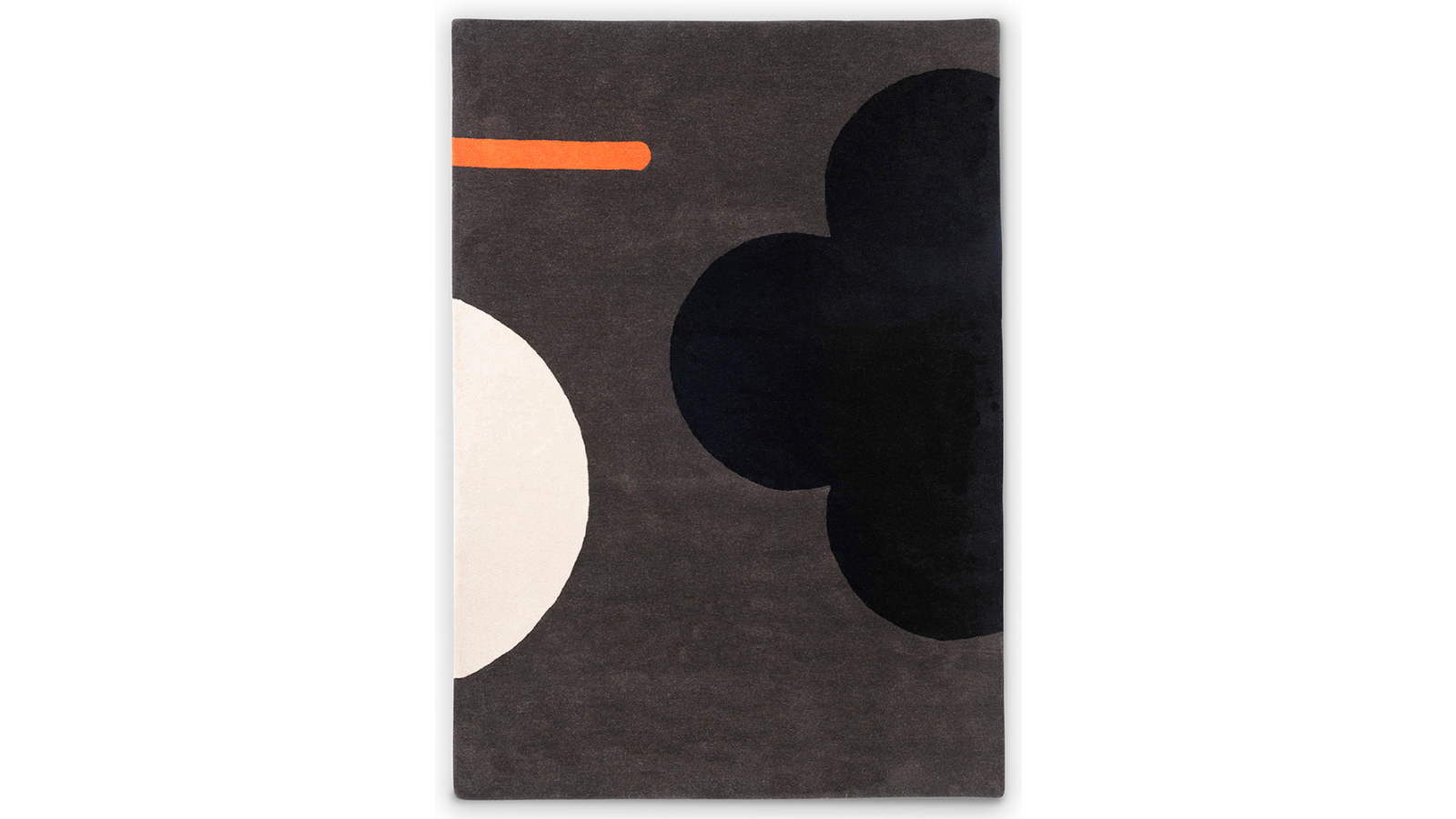 Orla Kiely Geo Flower Graphite 60605 Rug - 230 x 160cm