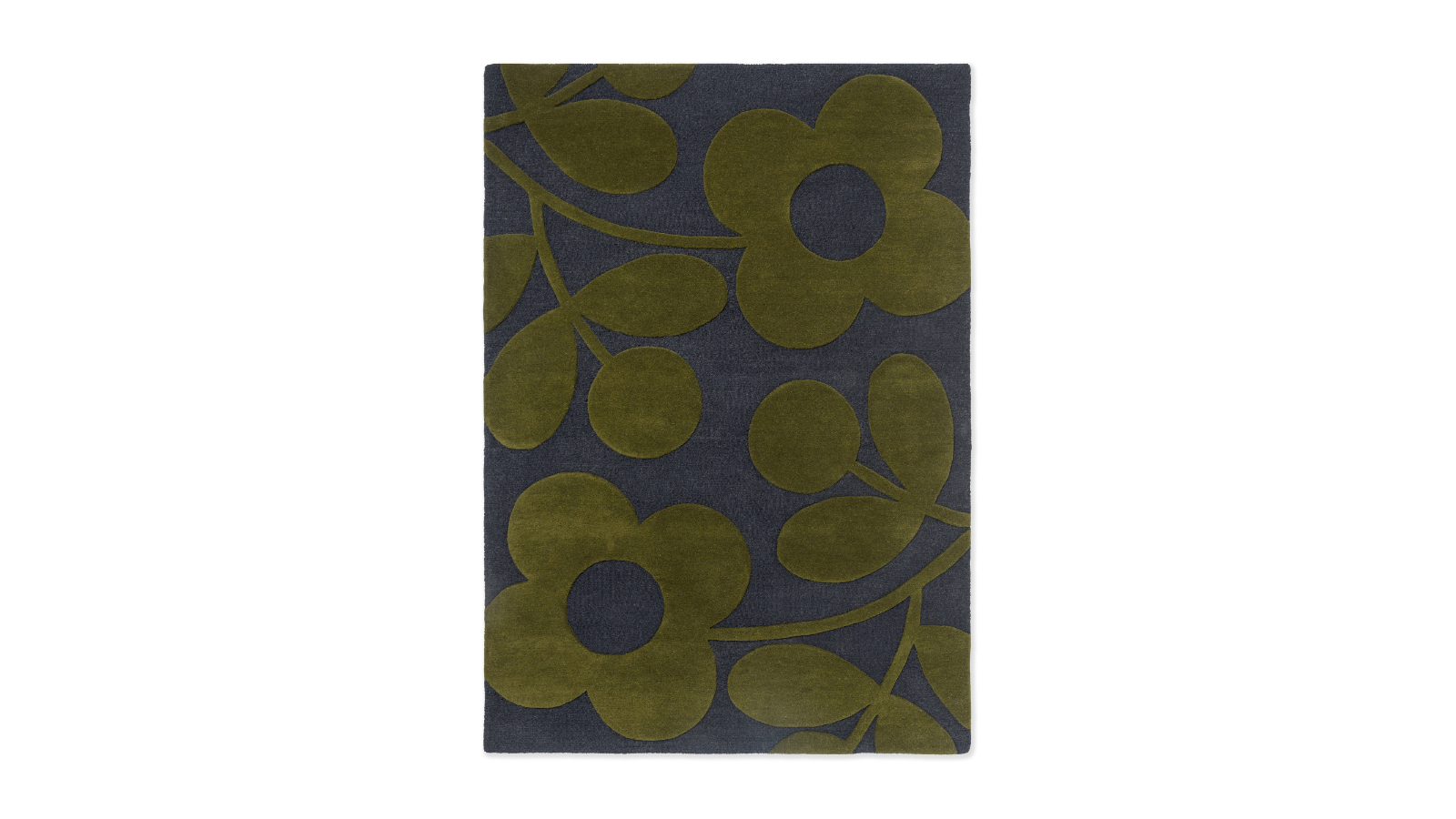 Orla Kiely Sprig Stem Marine 063908 Rug - 180 x 120cm