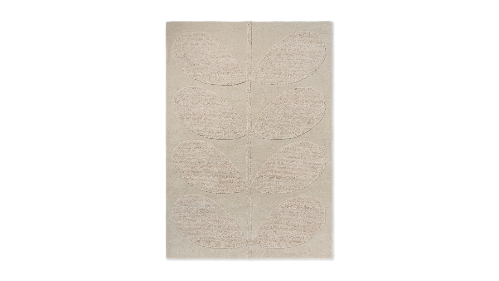 Orla Kiely Solid Stem Ecru 158309 Rug - 230 x 160cm