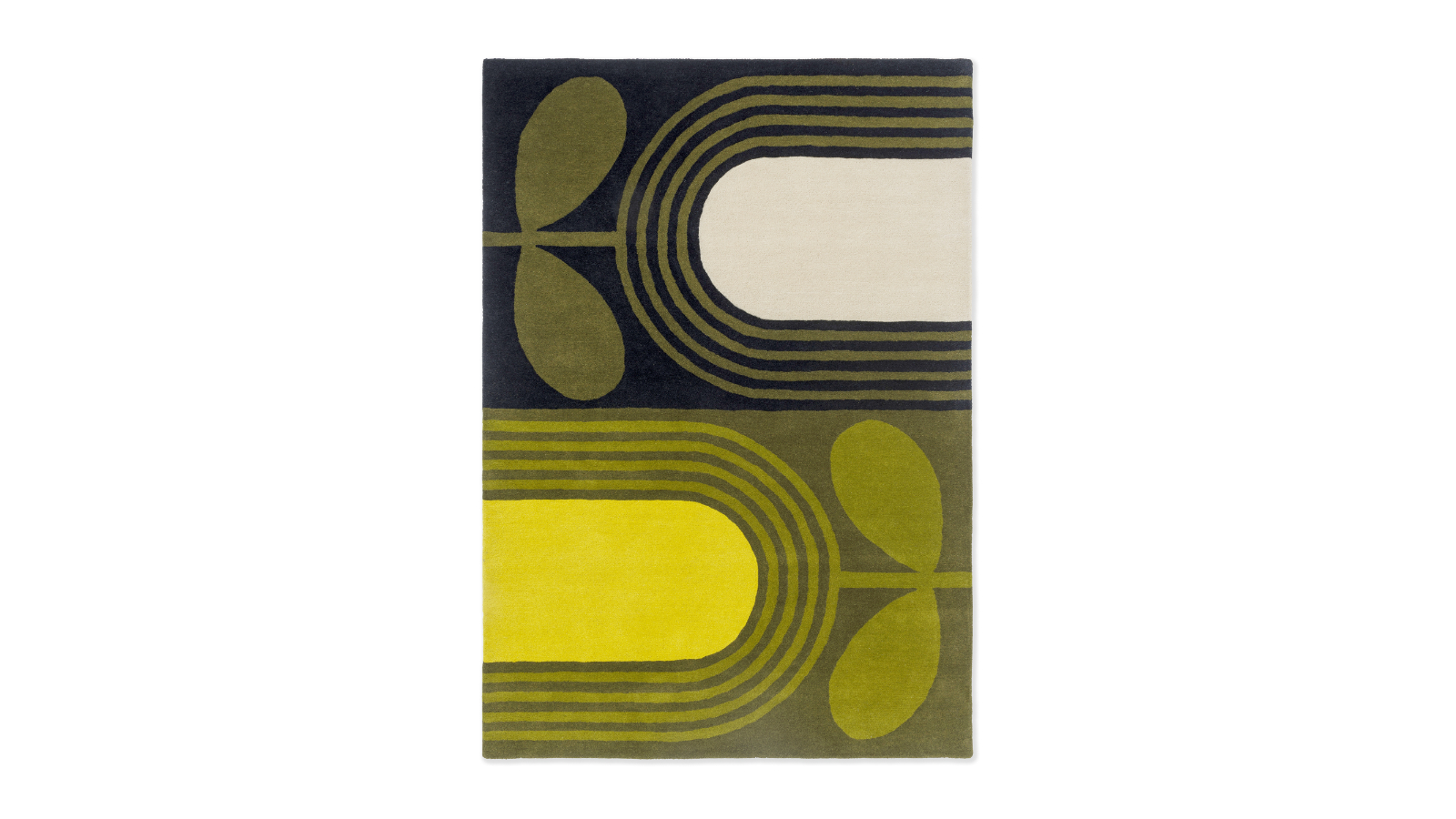 Orla Kiely Striped Tulip Seagrass 160307 Rug - 180 x 120cm
