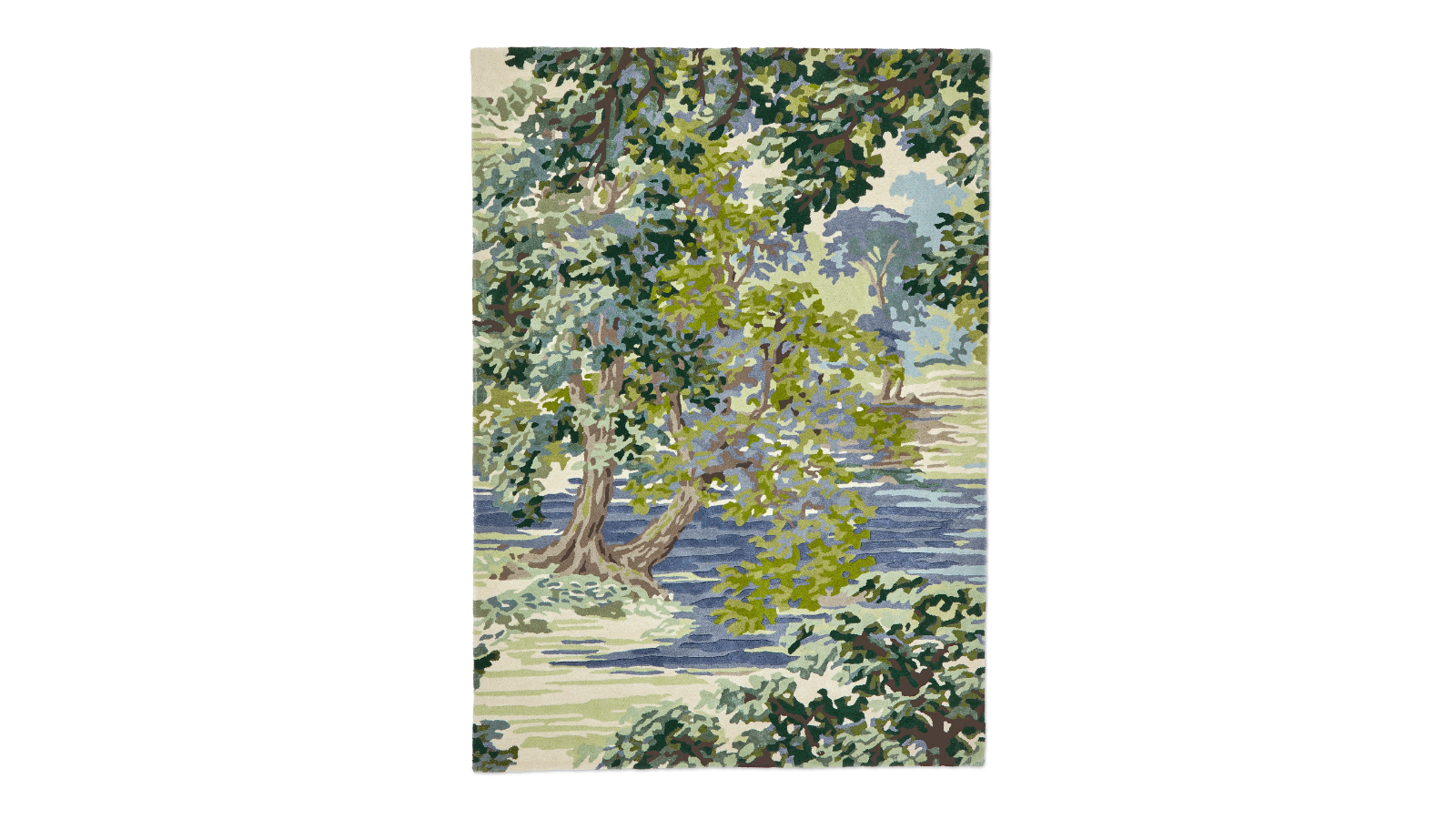 Sanderson Ancient Canopy Forest Green 146708 Rug