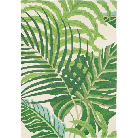 Sanderson Manilla Green Rug - 240 x 170cm