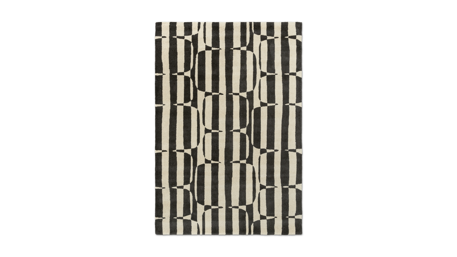 Scion Lohko Stripe Charcoal 123105 Rug