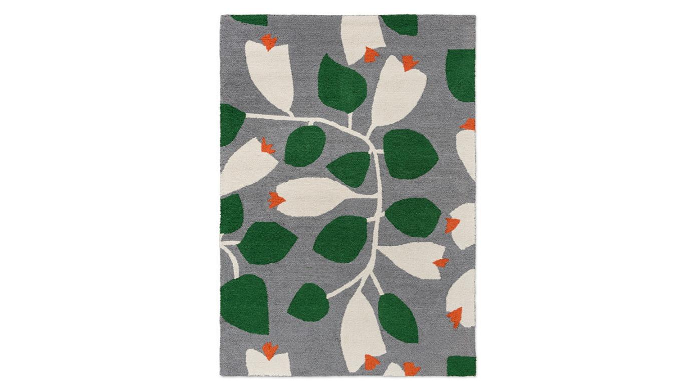 Scion 426718 Rosehip Blue Outdoor Rug