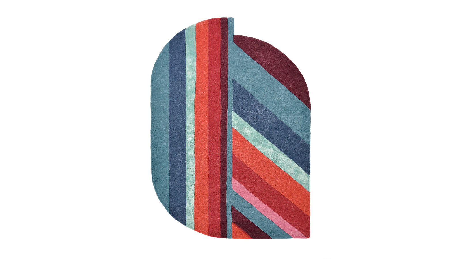 Ted Baker Jardin Blue Oval 160908 Rug