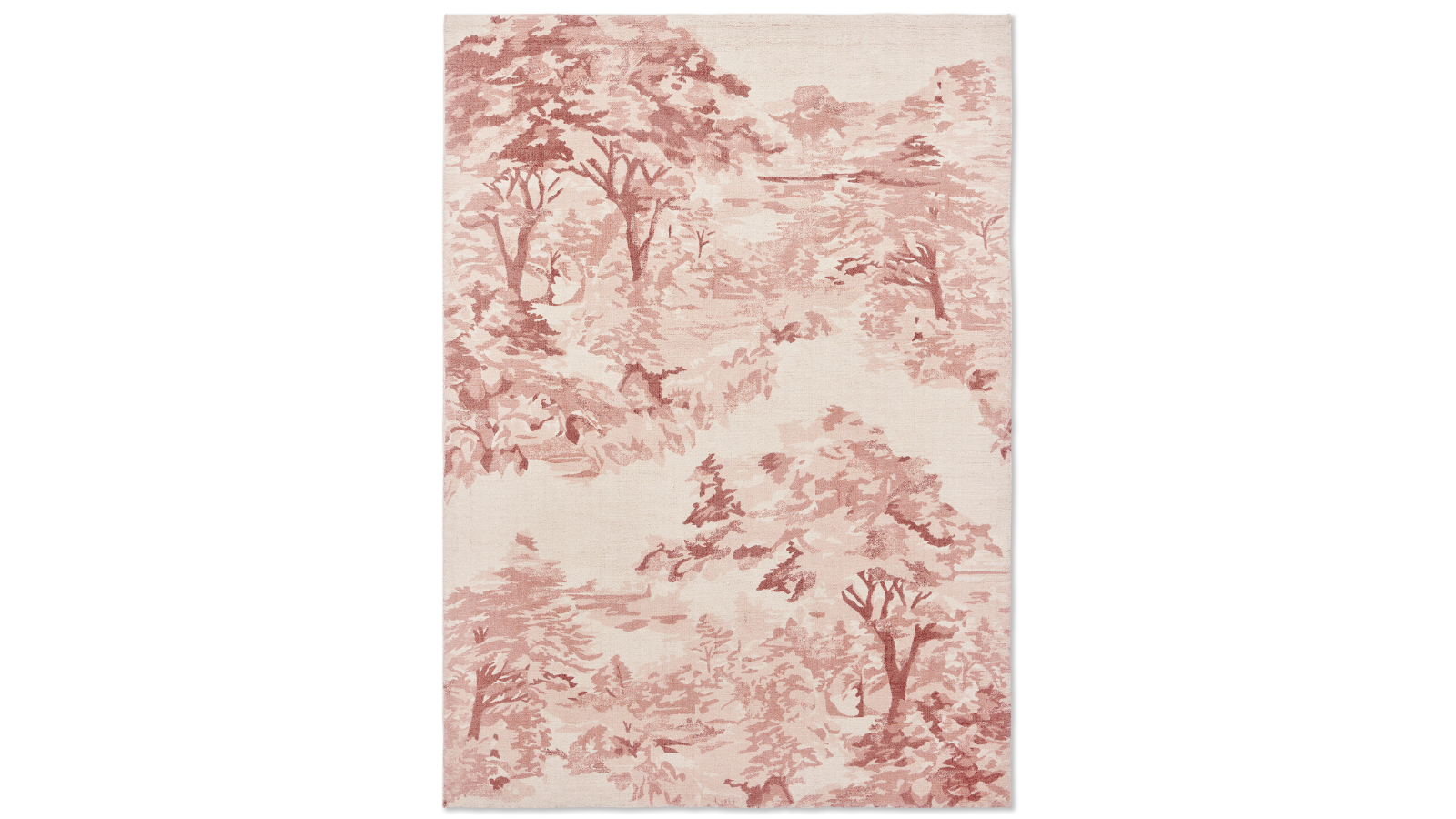 Ted Baker Landscape Toile Light Pink 162602 Rug