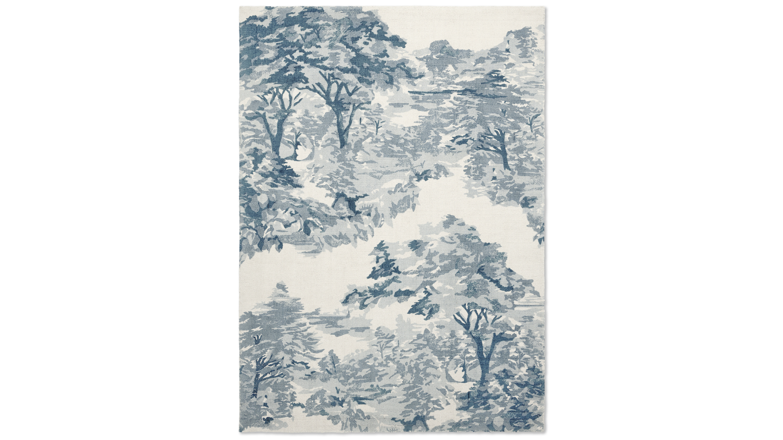 Ted Baker Landscape Toile Light Blue 162608 Rug