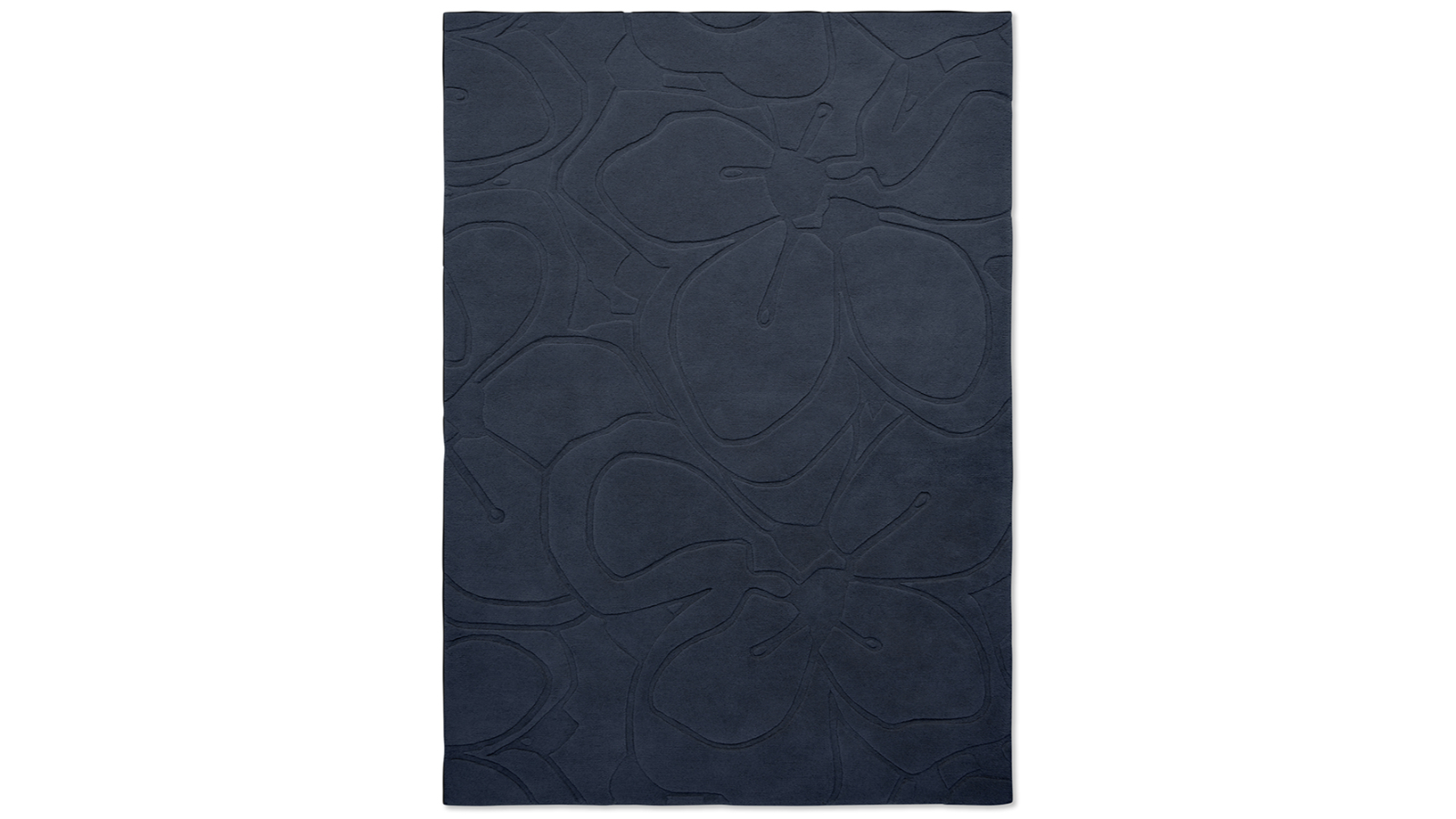 Ted Baker Romantic Magnolia Dark Blue 162708 Rug
