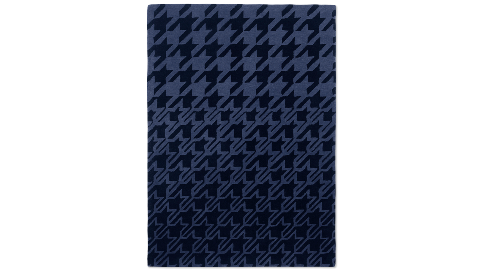 Ted Baker Houndstooth Dark Blue 162808 Rug