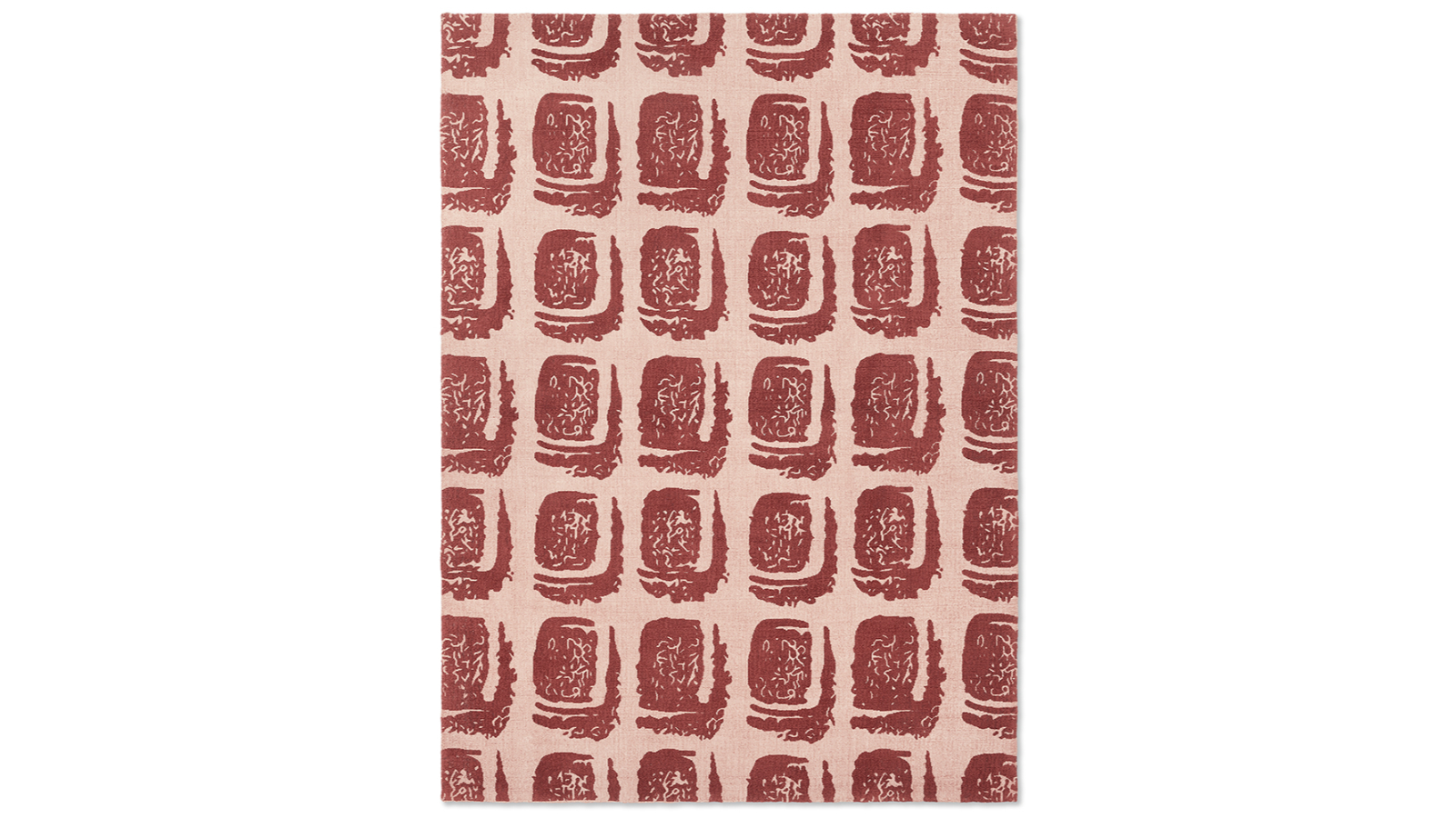 Ted Baker Woodblock Red 163003 Rug