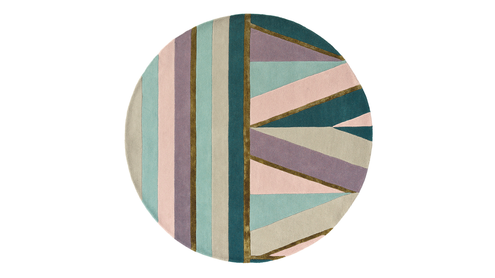 Ted Baker Sahara Round Pink 56102 Rug