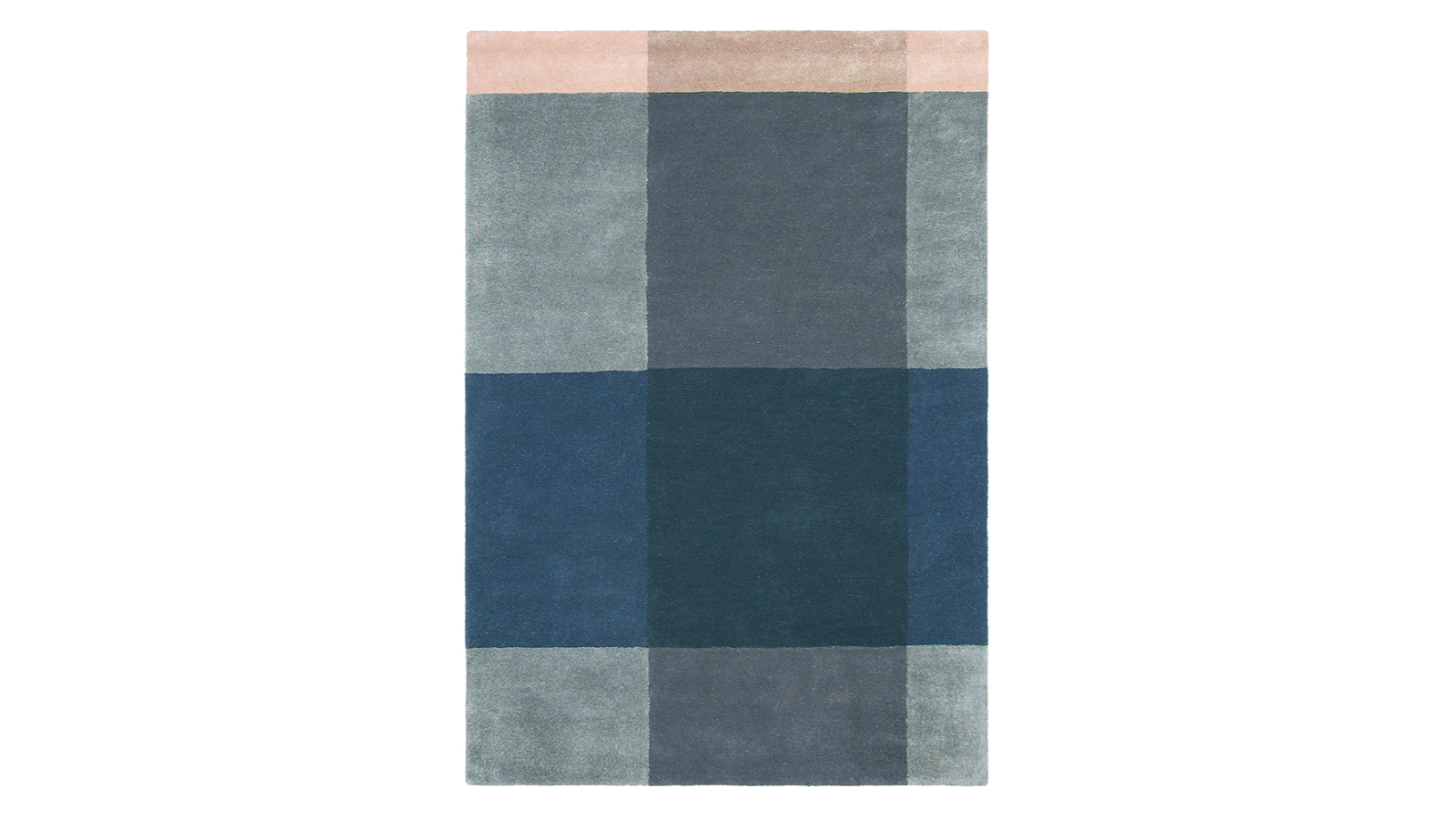Ted Baker Plaid Grey Rug