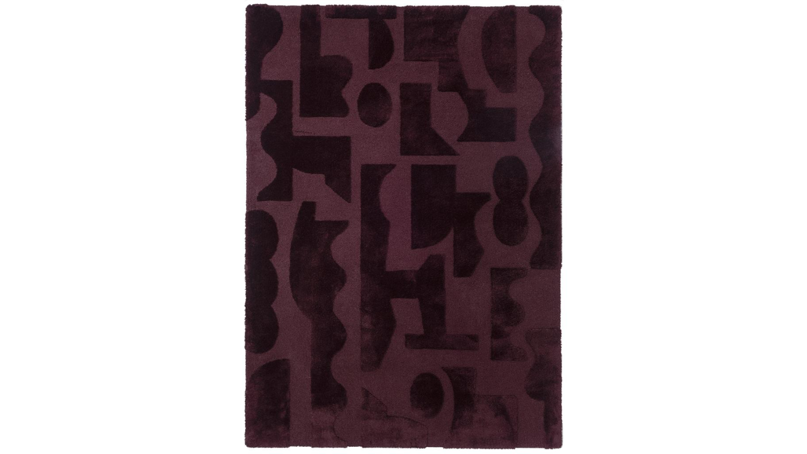 Brink & Campman Twinset Mural Burgundy 121100 Rug