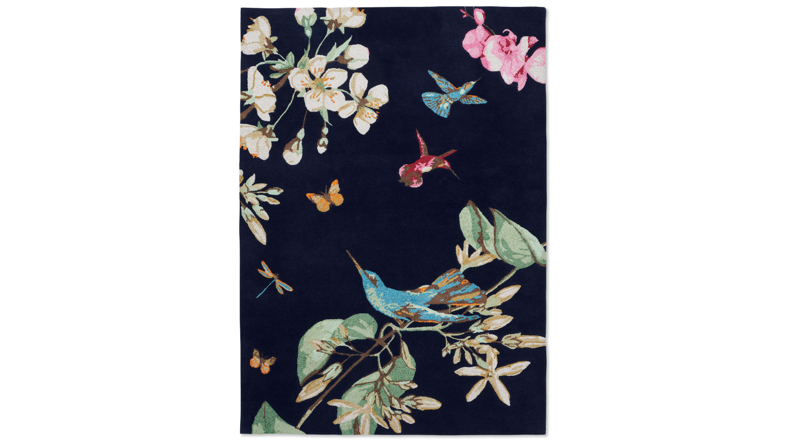 Wedgewood Hummingbird Navy 378180 Rug