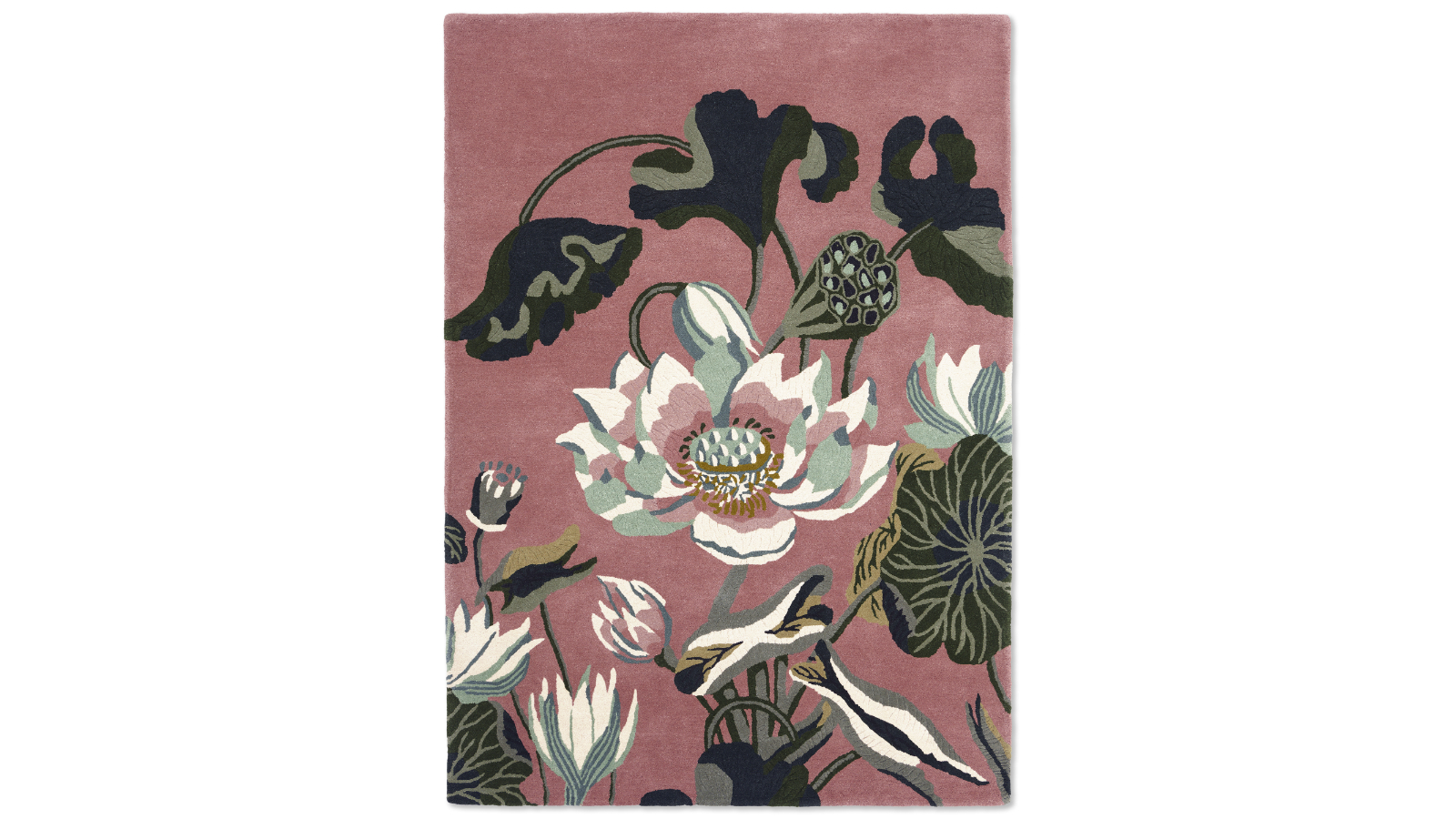 Wedgewood Waterlily Dusty Rose 038602 Rug
