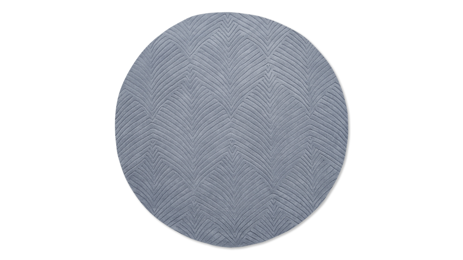 Wedgewood Folia Cool Grey Round 038904 Rug