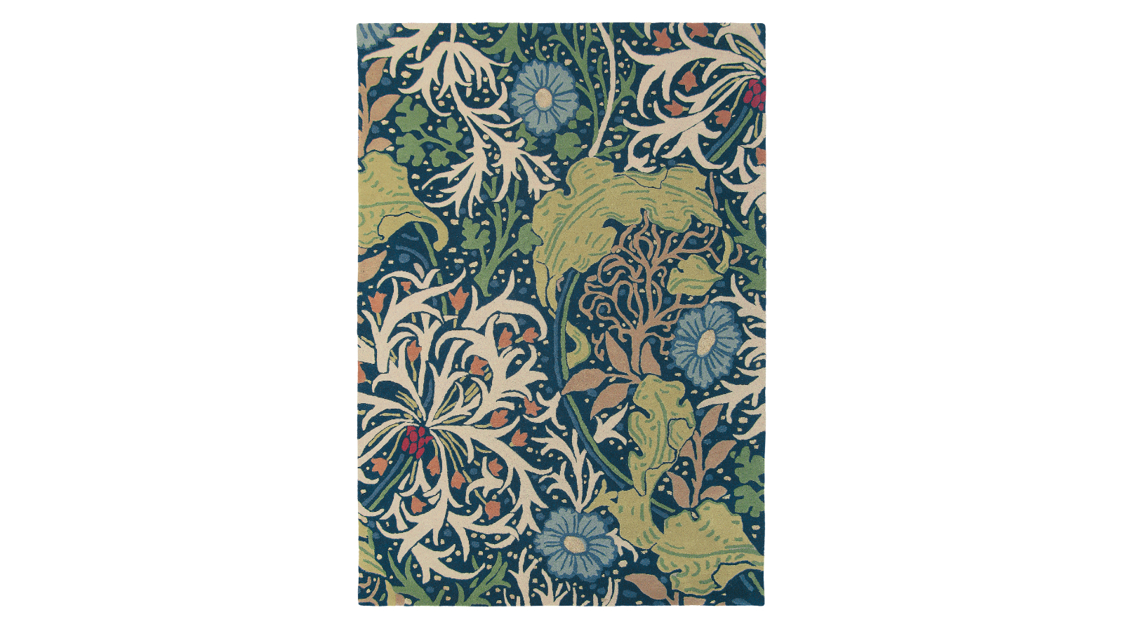 Morris & Co Seaweed Ink Rug