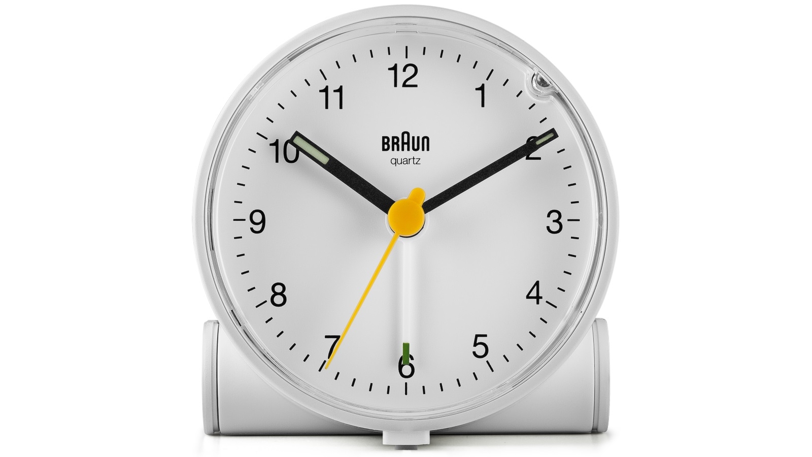 Braun Classic Analogue Clock - White